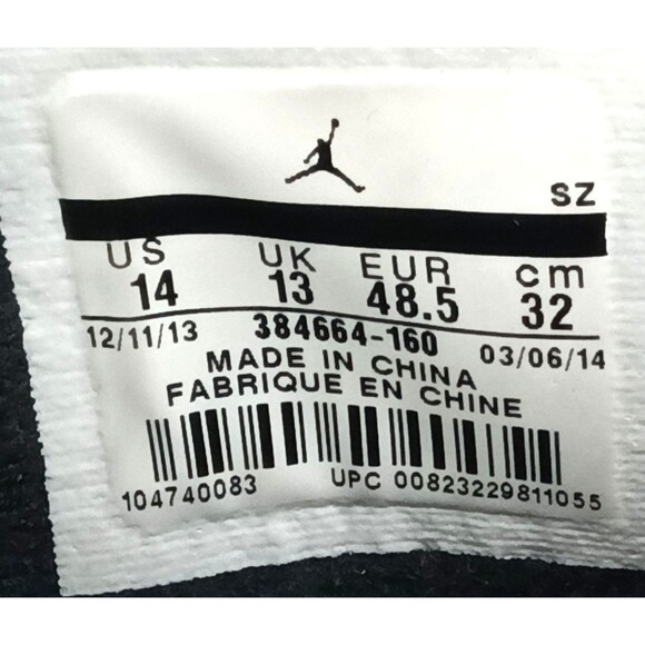 Air Jordan 6 Retro 2014 Carmine Men\'s Size 14 Shoes White Red main image 8